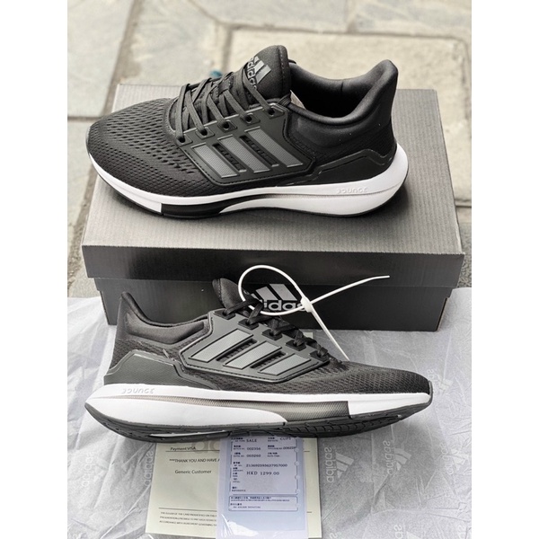 Giày thể thao sneaker EQ 21 đen trắng mới