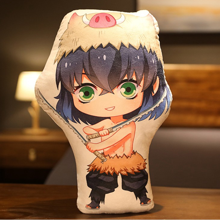 Gối họa tiết nhân vật hoạt hình Demon Slayer Kimetsu No Yaiba độc đáo