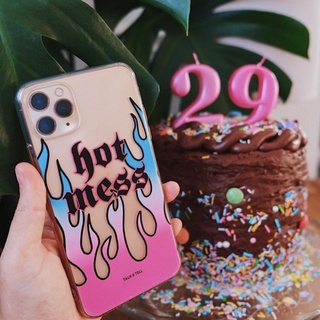 ốp iphone lửa hot mess dẽo trong cao cấp