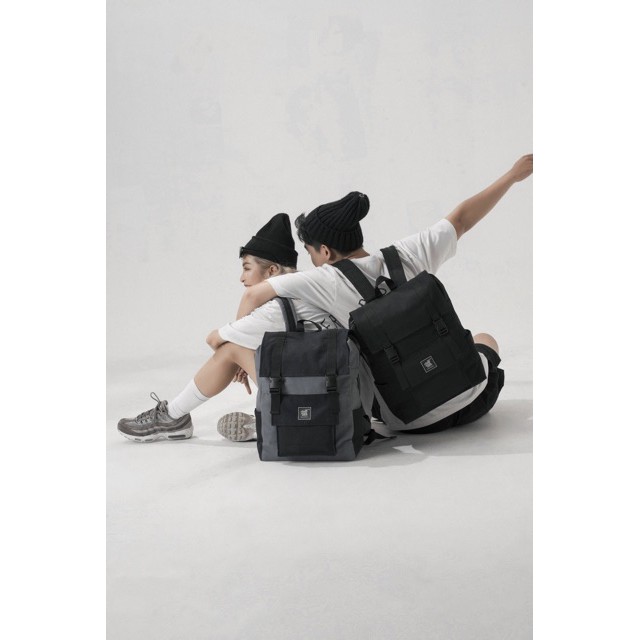 ba lô nữ [Mã WABRWB24 giảm 30K đơn 99K] Ba lô Bumb Backpack Tote Talk