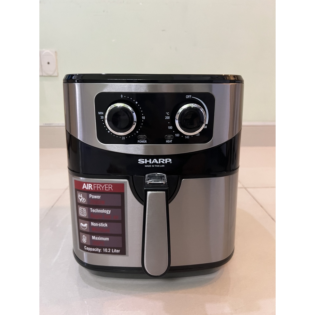 Nồi Chiên Không Dầu Sharp KS-98 10.2 Lít - Dung Tích Siêu Lớn, Công nghệ Chiên 360 Độ