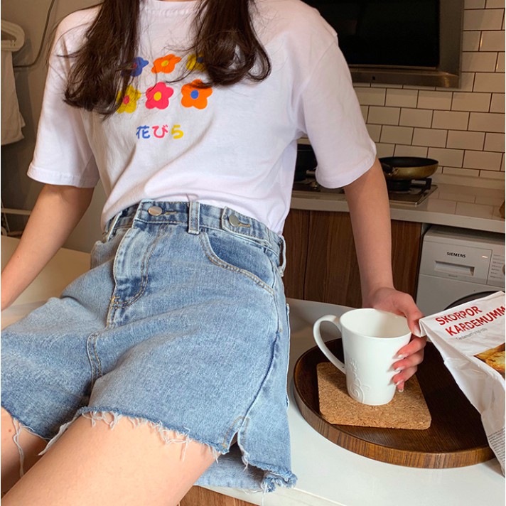 [Mã WASTMAY giảm 15% tối đa 30K đơn 150K] | QUẦN SHORT JEANS NGẮN XANH NHẠT ĐƠN GIẢN HÀN QUỐC | BigBuy360 - bigbuy360.vn