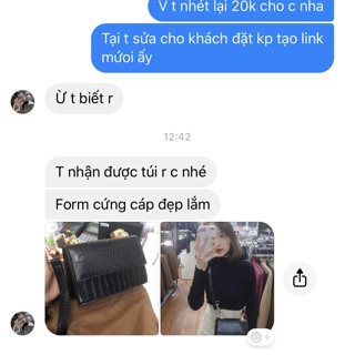 [ORDER] TÚI DÁNG CHỮ NHẬT-CÓ ẢNH THẬT