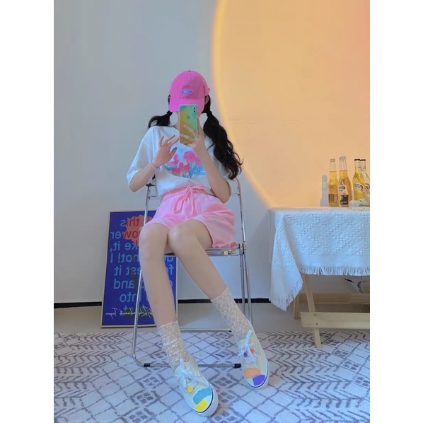 Giày thể thao dáng vans vải canvas nét màu tranh vẽ mặt cười phong cách hàn quốc ullzang (Sẵn sz 39,40) | BigBuy360 - bigbuy360.vn