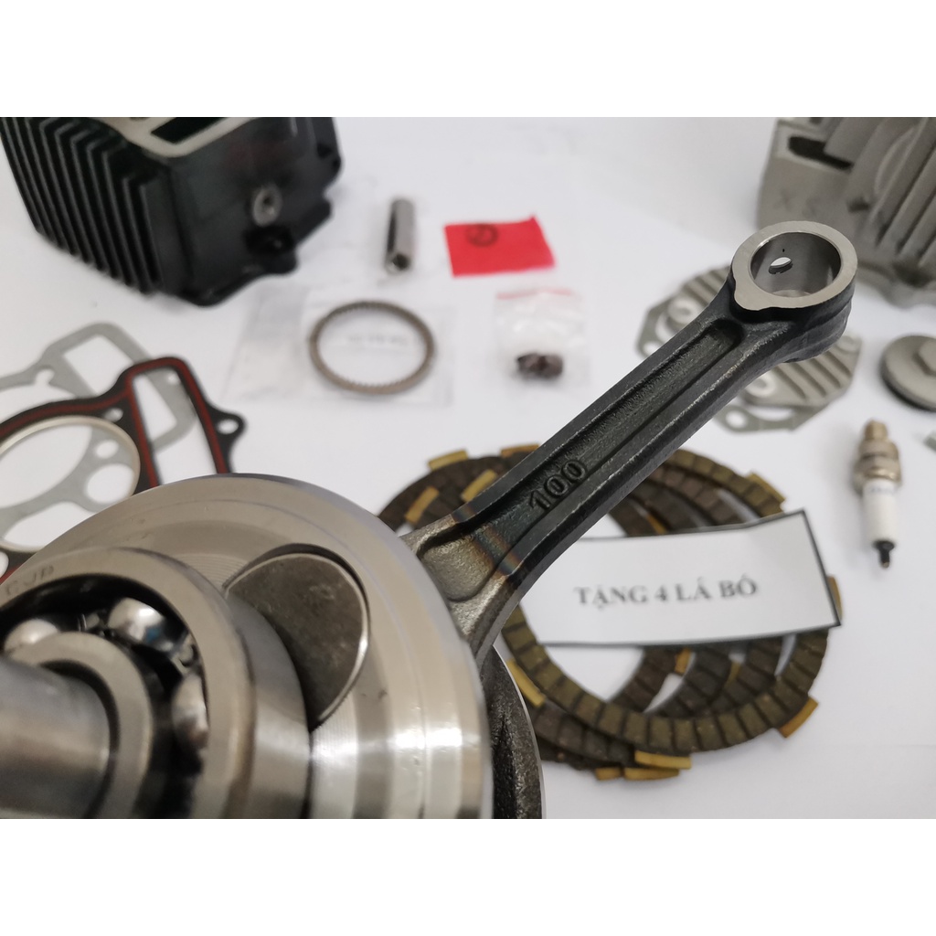 Full bộ đầu bò+lòng hơi+tay dên Dream 100 đóng số 49cm có tặng kèm 4 lá bố