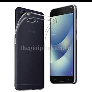 Ốp lưng dẻo trong suốt cho Asus zenfone 4 max