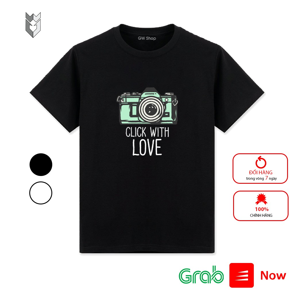 【FREE SHIP】Áo Thun nam nữ unisex The Camera, áo thun ngắn tay cotton cổ tròn form suông - GW Shop