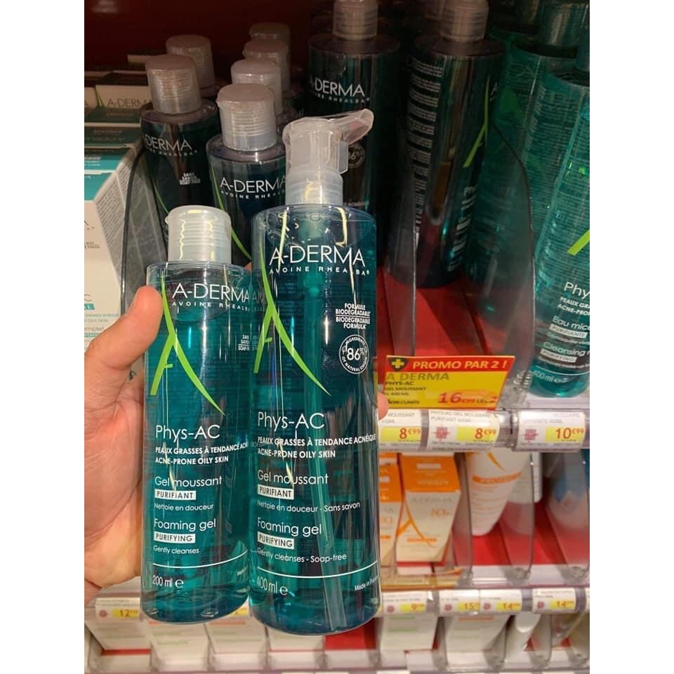 Sữa rửa mặt Aderma Tami Store CHÍNH HÃNG PHÁP - Aderma sữa rửa mặt dành cho da dầu, da mụn, da nhạy cảm | BigBuy360 - bigbuy360.vn