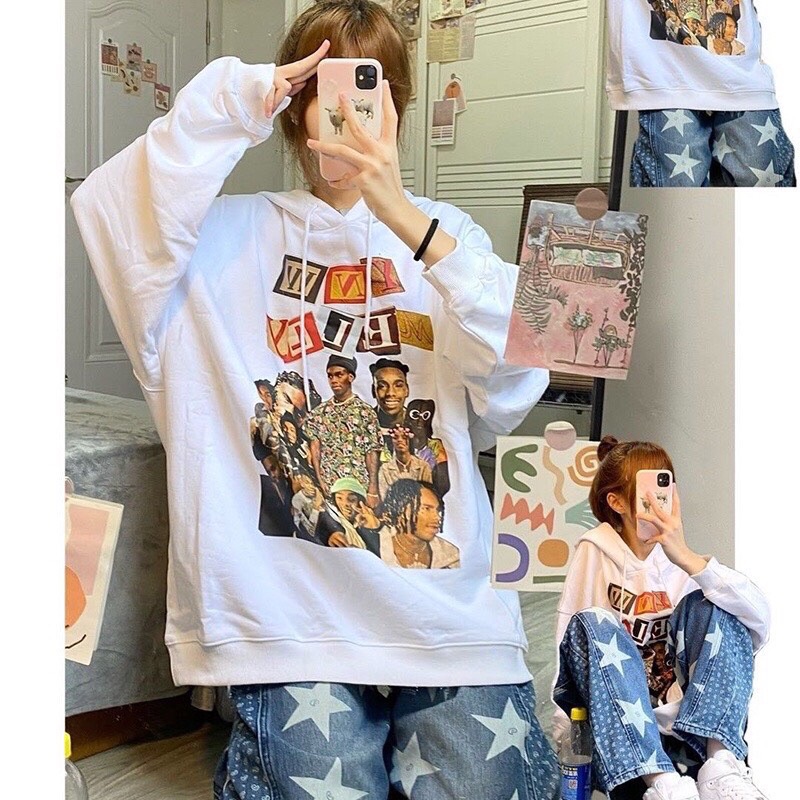 Áo hoodie nỉ người TT12