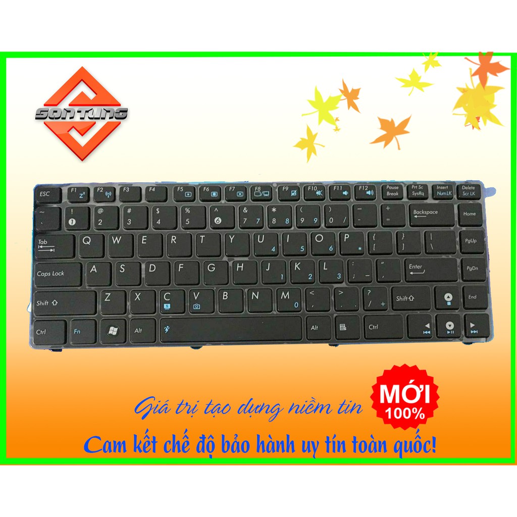 Bàn Phím ASUS A43 A43S cáp cong