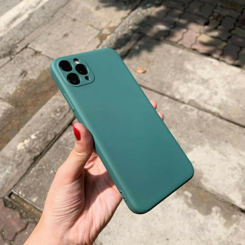 Ốp lưng Chống bẩn bảo vệ Camera iPhone 12 Mini/ 12/ 12 Pro/ 12 Pro Max  KST Desing Silicon mềm lót nỉ chính hãng