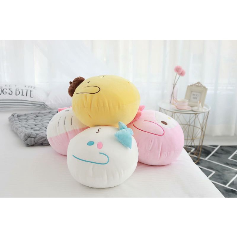 Thú nhồi bông dạng mochi Sanrio cinnamoroll my melody pompompurin hellokitty siêu to thích hợp decor phòng
