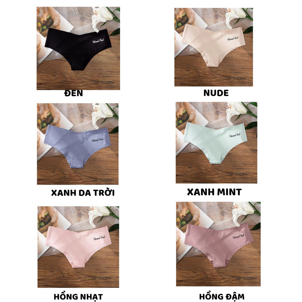 Quần Lót Nữ ❤️FREESHIP❤️ Quần Lót Nữ đúc su cạp chữ V không viền may mềm mại mỏng mát mã 99071