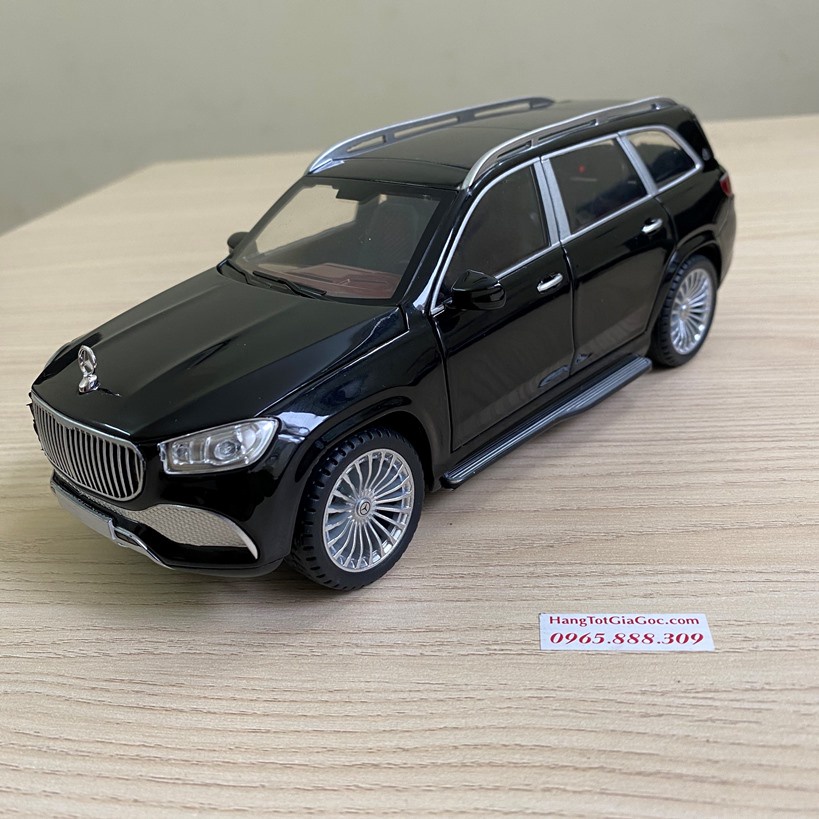 Mô hình xe Mercedes Maybach GLS 600 tỉ lệ 1:24 siêu to bằng hợp kim cực đẹp