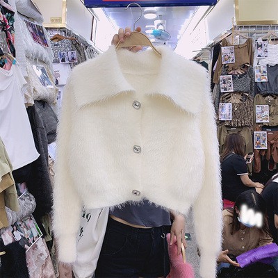 [Có sẵn] [Có ảnh video thật] Áo len lông thỏ áo cardigan tiểu thư sang chảnh A204 | WebRaoVat - webraovat.net.vn