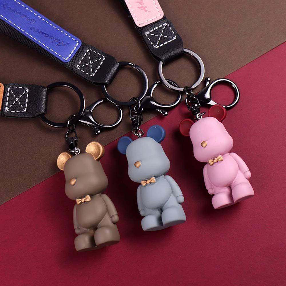 Móc Khóa Da Hình Búp Bê Nữ Tính