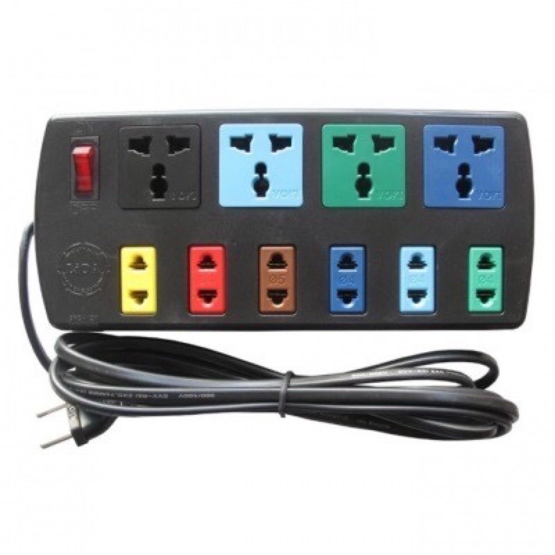 Ổ cắm điện LIOA 10 Ổ đa năng kết hợp 3m  (4D6S32)