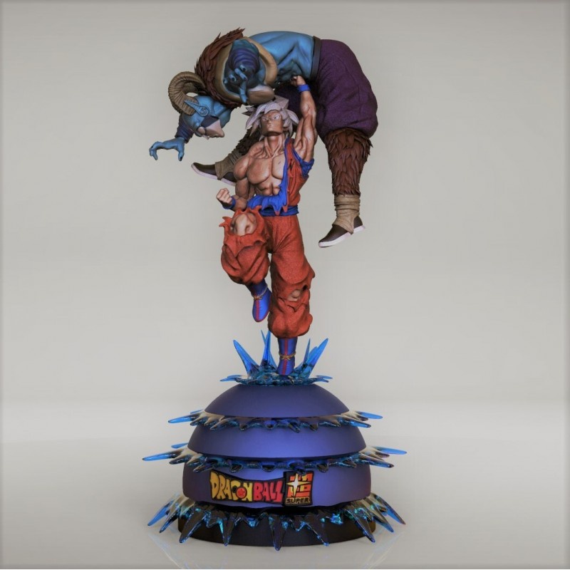 File in 3D Goku vs Moro Dragon Ball - Dragon Ball