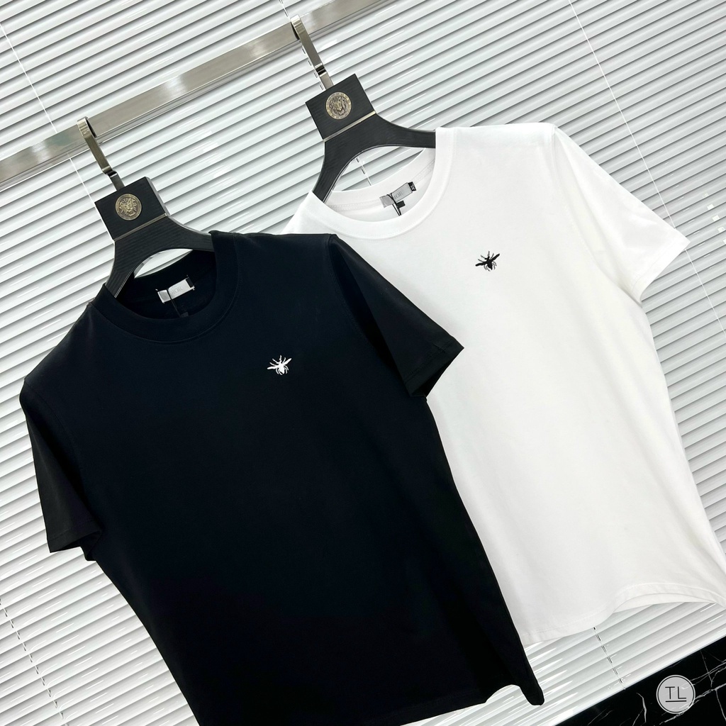 Áo phông nam, áo thun nam ngắn tay thêu ong dễ mặc đơn giản chất vải thoáng mát có giãn nhẹ T00256