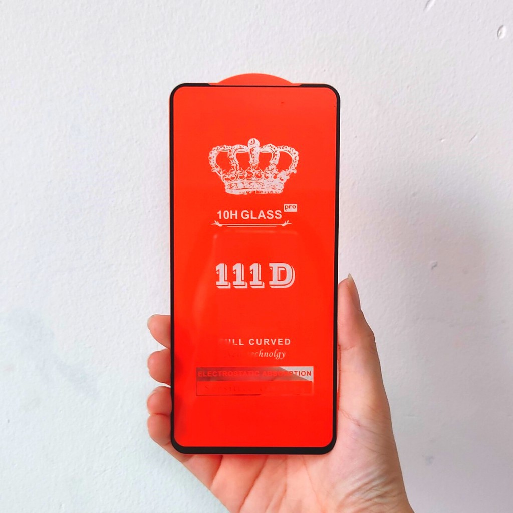 💎CAO CẤP💎 Kính Cường Lực Xiaomi Redmi Note 9s/ 9 Pro/ 9 Pro Max  - Full màn hình 111D và trong suốt - Độ cứng 9H.