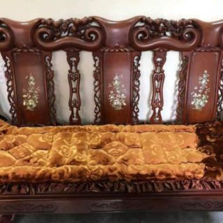 Nệm ghế nhung