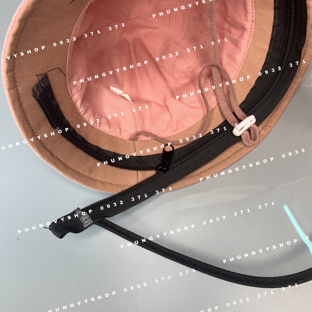 (Bé &lt;15 tháng/ Vòngđầu 47.5cm) Mũ CHỐNG GIỌT BẮN cho bé trai bé gái - BÉ ĐI XE HƠI- Nón cản bụi trẻ em