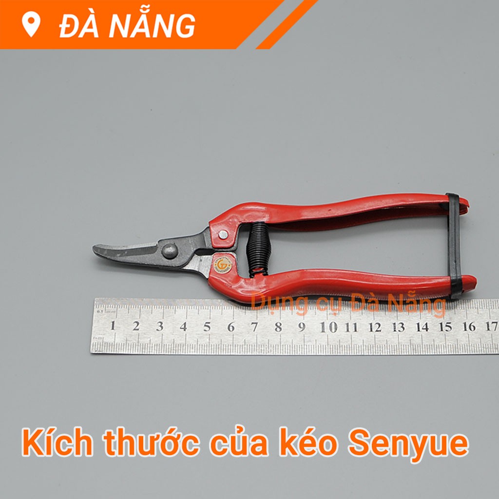 Kéo cắt cành, tỉa lá mũi cong hiệu Senyue