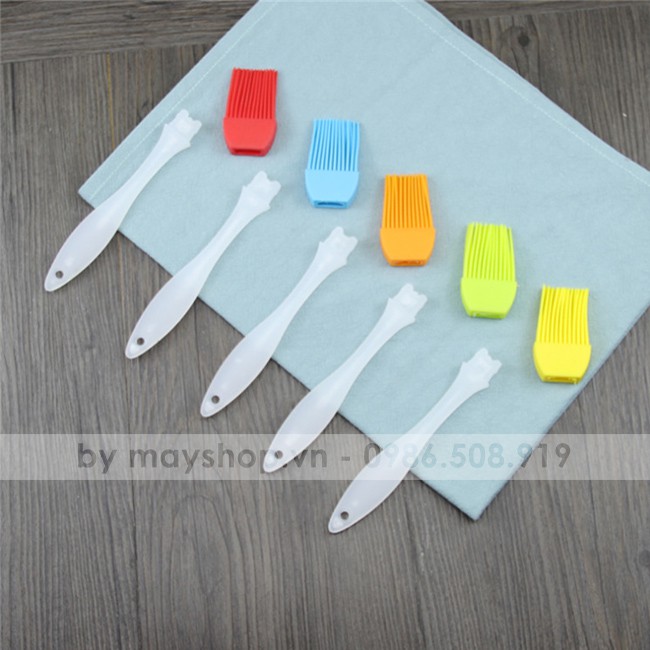 Chổi silicone cán mờ (21cm)