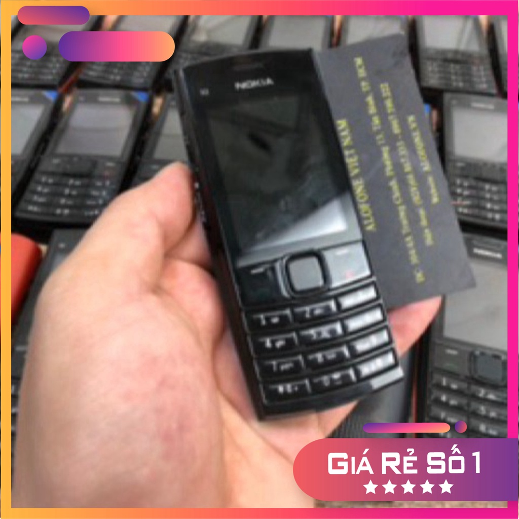 SIÊU ƯU ĐÃI Điện Thoại 2 sim Nokia X2-02 Chinh Hãng bảo hành 12 Tháng SIÊU ƯU ĐÃI