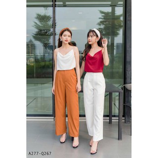 Áo lụa cổ đổ