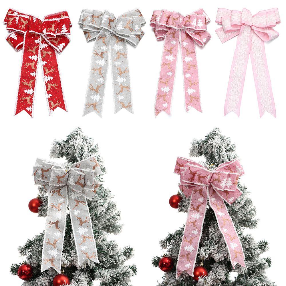 Nơ Trang Trí Cây Thông Noel