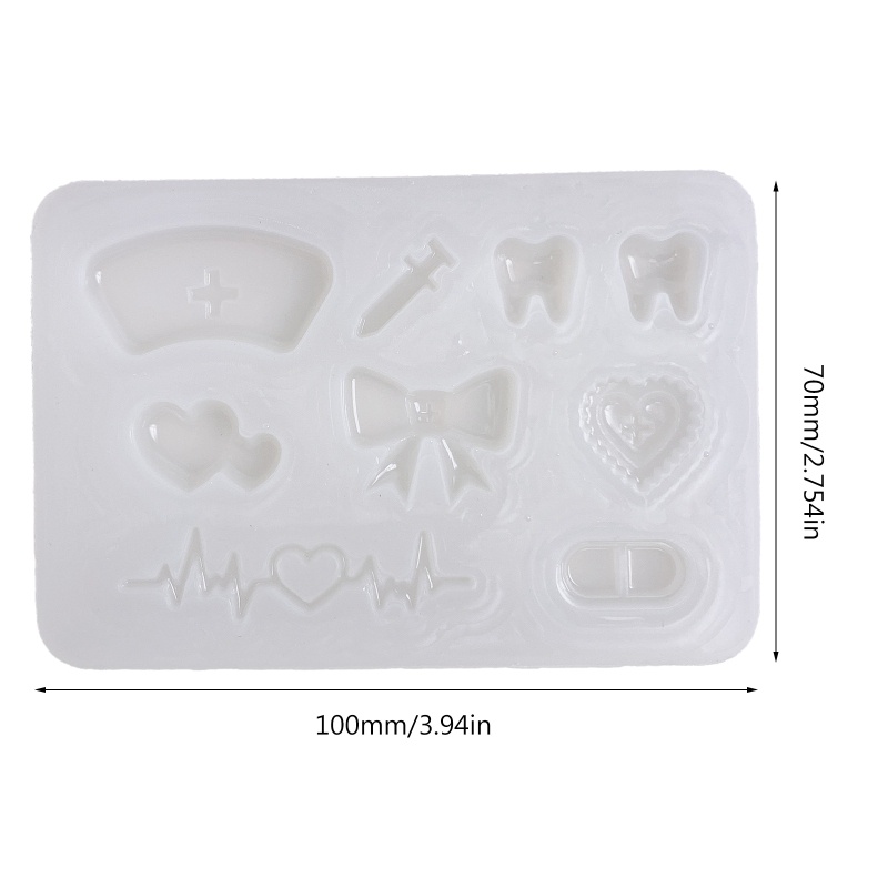 Khuôn Đổ Resin Epoxy / Resin Làm Đồ Trang Sức DIY