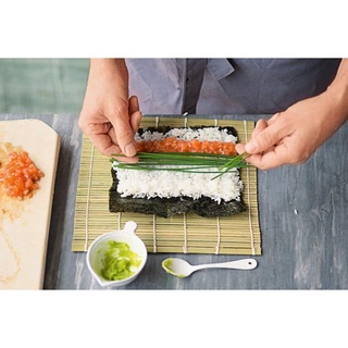 Mành tre cuộn cơm kimbab sushi hàn quốc