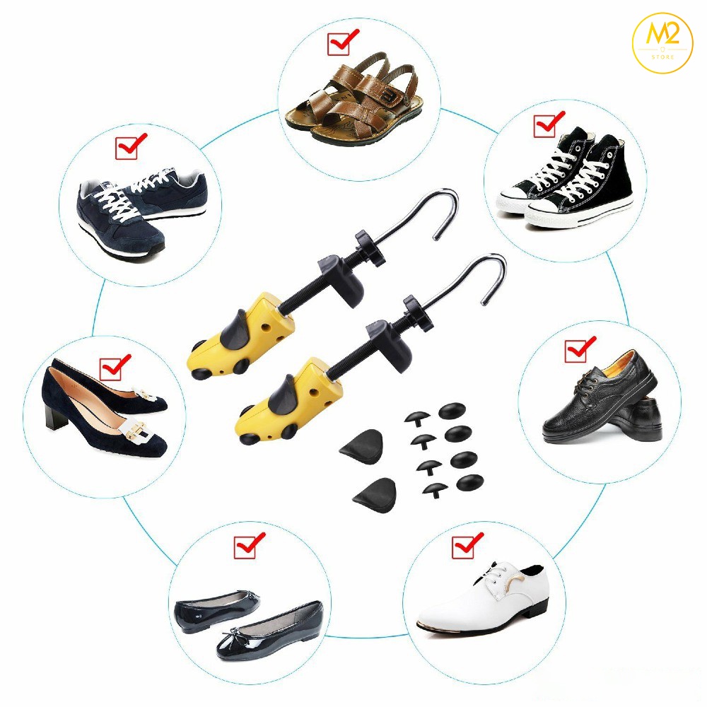 Cây Nới Rộng Giầy, Dụng Cụ Nong Giày Đa Năng Tùy Chỉnh Size Nam Nữ Dùng Cho Phiên Bản Giày Thường Và Cao Gót (PKG09)