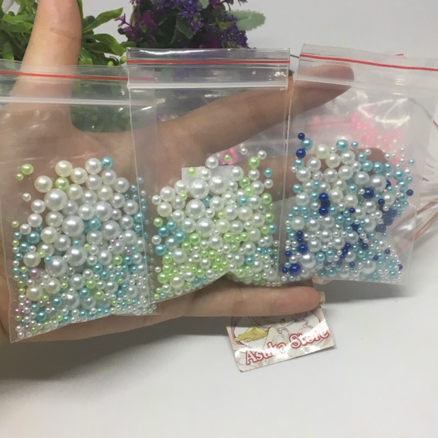 Trân châu làm slime