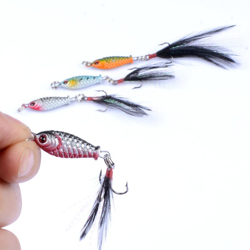 1 Mồi Câu Cá Mini Bằng Chì 3.2cm / 5g