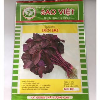 hạt giống rau dền