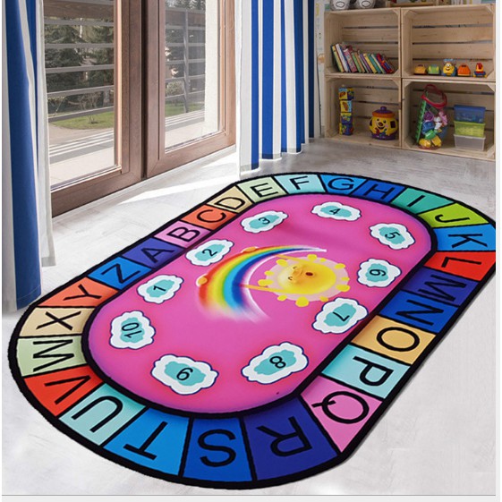 Thảm circle Montessori cao cấp kích thước 2mx3m