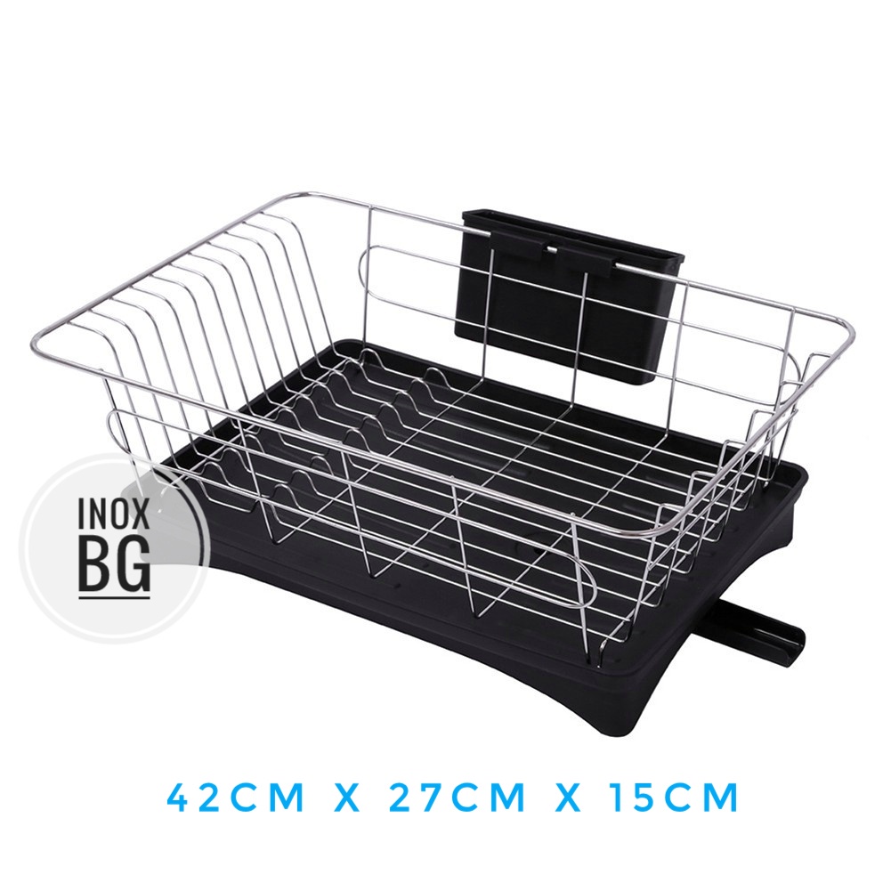 Kệ Úp Bát ,Kệ Úp Ly Chén Kèm Khay Hứng Nước Nhựa ABS