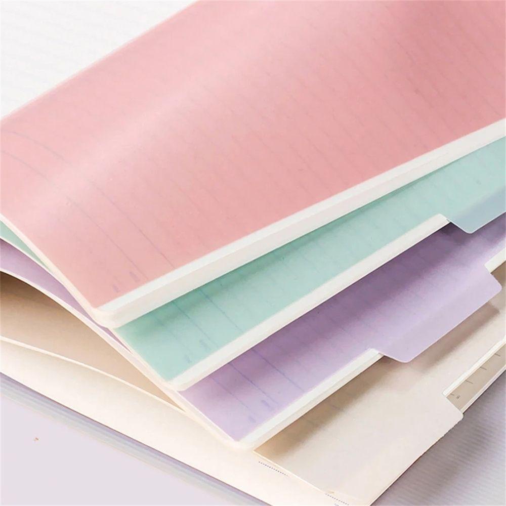 CLEOES Set 4 Sổ Tay / Nhật Ký B5 A5 A4 Nhiều Ngăn Tiện Dụng