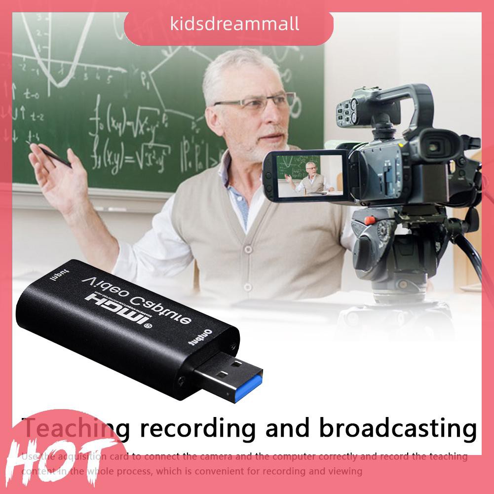 Hộp Thu Hình Ảnh Thẻ Usb 3.0 Hdmi Cho Máy Ảnh | WebRaoVat - webraovat.net.vn