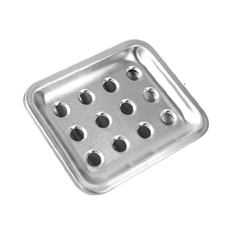 Khay Đựng Xà Phòng Hai Tầng Bằng Thép Không Gỉ Cho Nhà Bếp Nhà Tắm