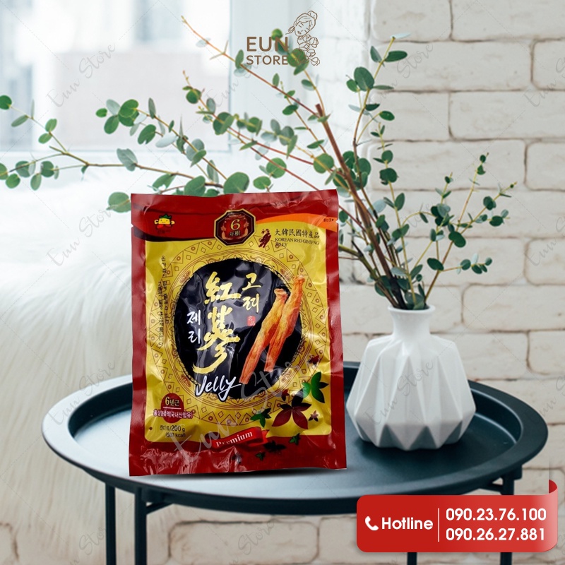 Kẹo Dẻo Hồng Sâm KOREAN RED GINSENG JELLY