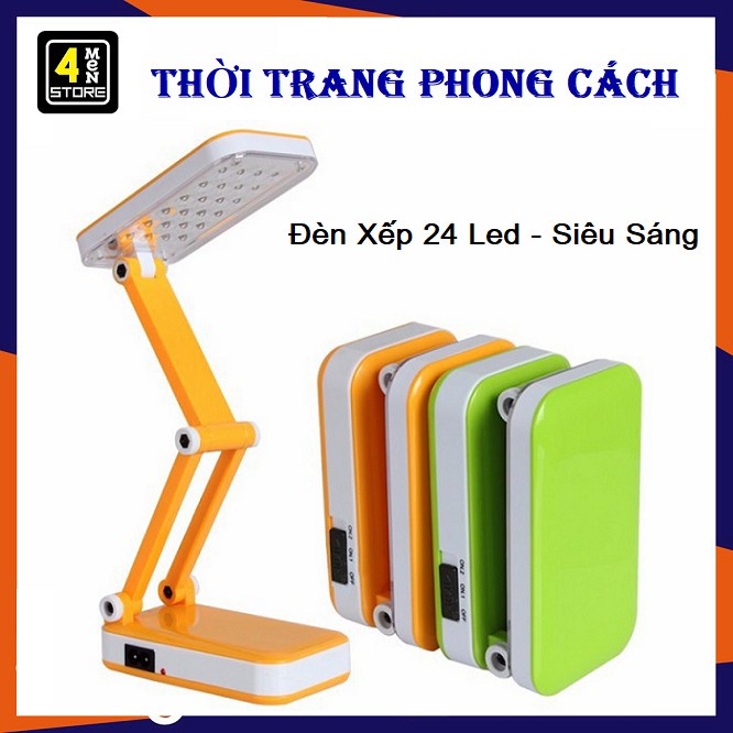 ☾ Đèn Xếp Siêu Sáng 24 Bóng Led - Bàn Học Sinh TH-6668