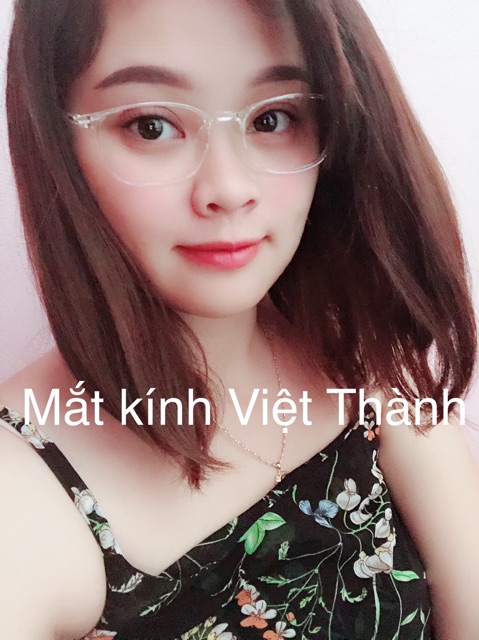 Gọng kính cận tròn dẻo bầu nhỏ nhận làm cận viễn loạn theo yêu cầu hot 2021