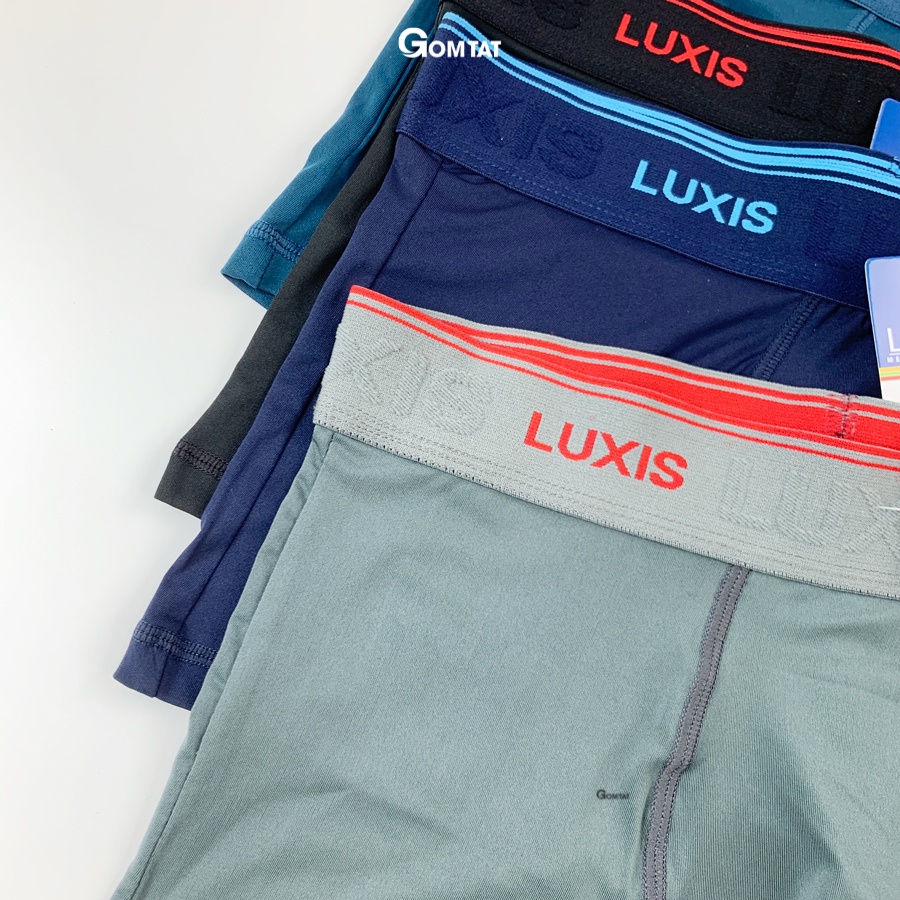 Quần lót nam boxer LUXIS thun lạnh cao cấp, co giãn 4 chiều mềm mịn siêu thoáng mát - LD023