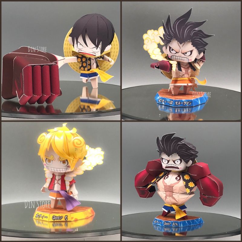 Bạn đang muốn sáng tạo và thử thách bản thân bằng cách chế tạo mô hình giấy Luffy gear 2 hoặc gear 3? Hãy tìm hiểu cách làm tại đây! Khi hoàn thành, bạn sẽ có một tác phẩm đẹp mắt để trưng bày và tự hào để khoe với bạn bè.