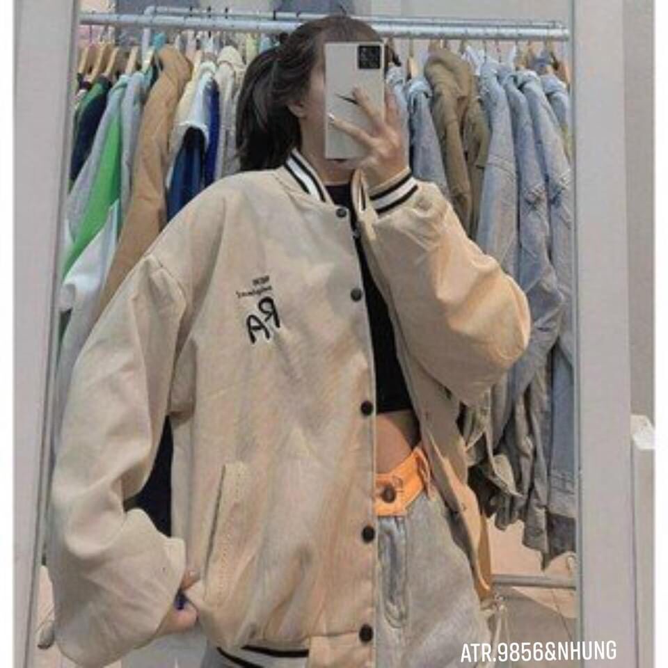 Áo khoác nhung về sẵn shop - Form to thụng y hình,dự là hót lắm nè - BD05