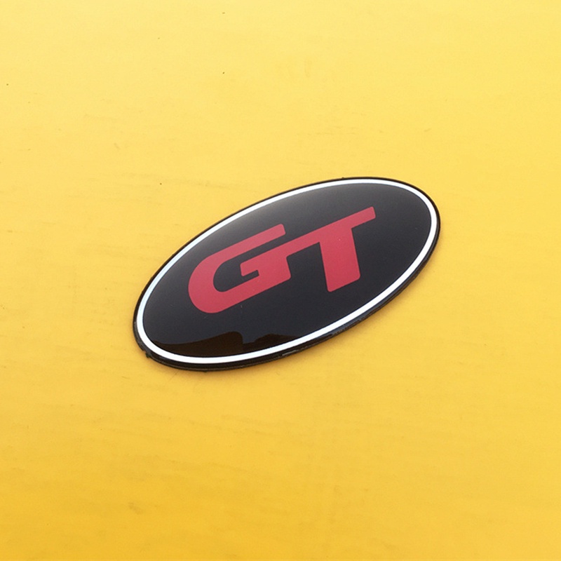 Miếng Dán Logo Bằng Hợp Kim Trang Trí Vô Lăng Xe Hơi KIA K2 K3 K5 K7 K9