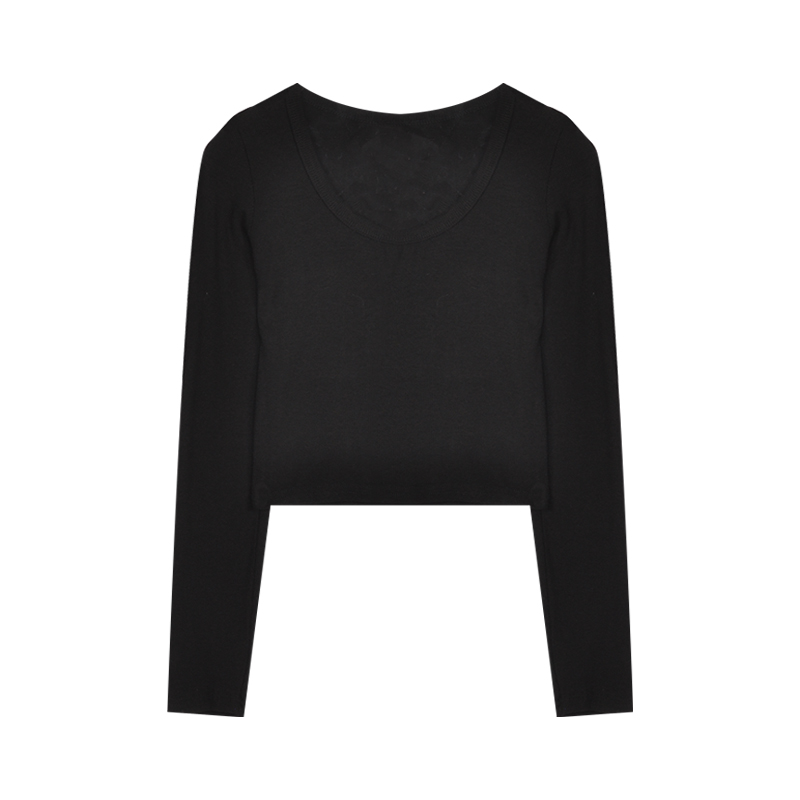 DUNEA Áo Thun Tay Dài Ôm Dáng Thời Trang Trẻ Trung Cho Nữ